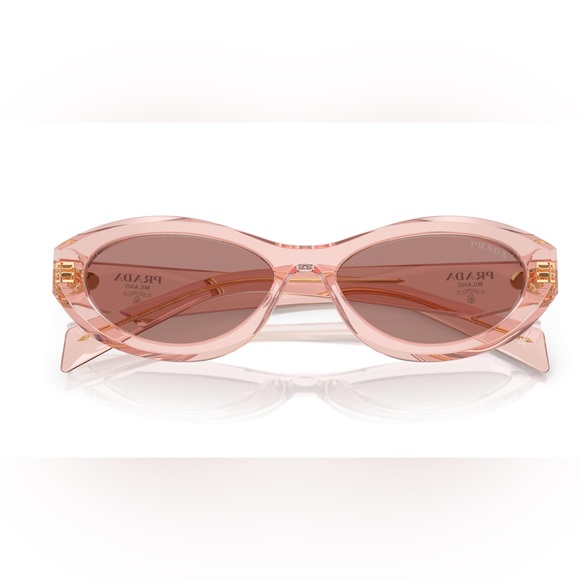 JUST PEACHY PRADA UNISEX SEXY Sunglasses Are 517$ my price $129 - Picture 4 of 14